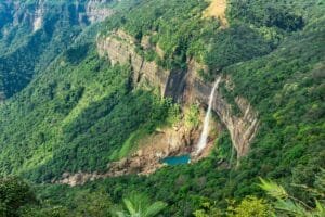 monsoon destinations in India Cherrapunji, Meghalaya